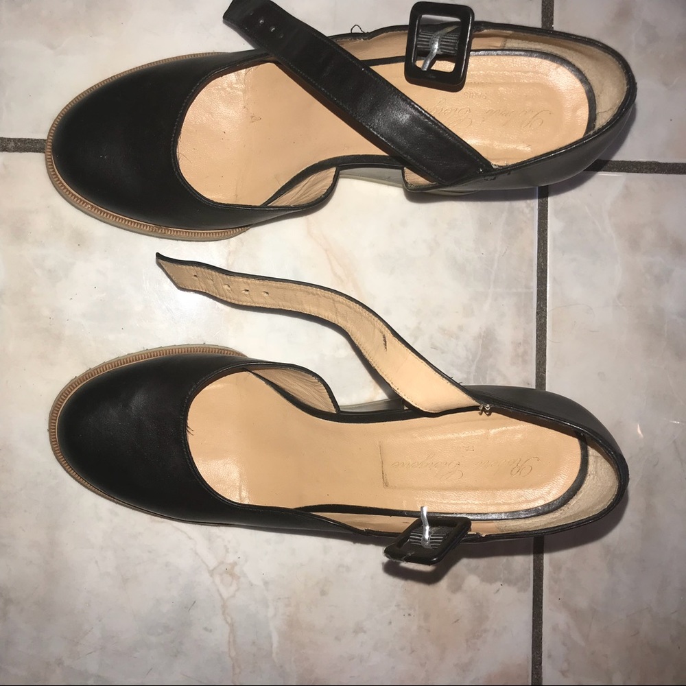 Black Robert Clergerie Wedges